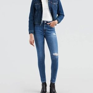 Levi's 721 High Rise Skinny Jeans